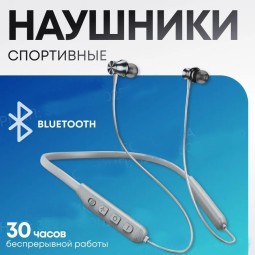 Беспроводные наушники Hoco ES-64, Bluetooth 5,3, влагозащита, для спорта, серые