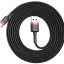Usb Кабель-зарядка TYPE-C Baseus Cafule 2A 2м (CATKLF-C91) чёрно-красный