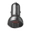 Автомобильное зарядное устройство Baseus Digital Display 2USB 2.4A 24W (CCBX-0G) черное