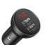 Автомобильное зарядное устройство Baseus Digital Display 2USB 2.4A 24W (CCBX-0G) черное