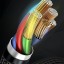 Кабель-зарядка Type-C на Lightning Baseus Cafule 18W 1м CATLKLF-91 красно-черный