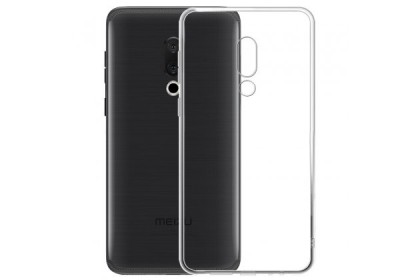Чехол-накладка силикон 0.5мм Meizu 15 Plus прозрачный