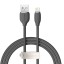 Usb Кабель-зарядка Lightning Baseus Silica Gel 2.4A 1.2м черный