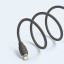 Usb Кабель-зарядка Lightning Baseus Silica Gel 2.4A 1.2м черный