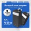 Повербанк Hoco Master 40.000mAh 22.5W 2USB/Type-C/Micro - с фонариком - черный