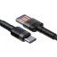 Usb Кабель для скоростной зарядки TYPE-C Baseus Cafule 5A 40W 1м  черный