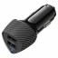Автомобильное зарядное устройство Borofone Z31A - 2USB 3.4A - с шнуром Type-C - черное