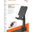 Держатель для телефона на стол Borofone Lite - 4.7"-10" черный