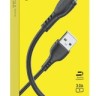Usb Кабель-зарядка Type-C Borofone BX51 Trumph 3A 1м силиконовый черный