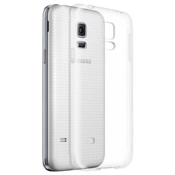 Чехол-накладка силикон 0.33мм Samsung Galaxy S5 mini прозрачный