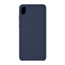 Накладка для Huawei Y5 Prime (2019)/Honor 8S Silicone cover темно-синяя