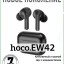 Беспроводные наушники с шумоподавлением - TWS Hoco EW BT5.3 - 7ч - черные