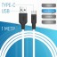 Usb Кабель-зарядка Type-C Hoco X21 Silicone 2.4A 1м мягкий силиконовый белый