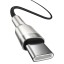 Кабель-зарядка Type-C на Type-C Baseus Cafule Metal 100W 2м CATJK-D01 чёрный