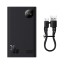 Повербанк Baseus с быстрой зарядкой Adaman2 20000mAh 2USB/1USB-C 30W PPAD050001, черный
