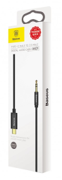 Кабель Baseus Yiven Type-C male To 3.5 male Audio Cable M01 CAM01-01 черный