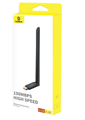 Wi-Fi адаптер Baseus FastJoy 150Mbps (B01317600111-00) черный