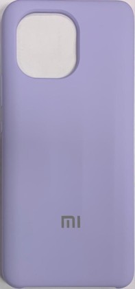 Накладка для Xiaomi Mi 11 Silicone cover лаванда