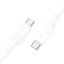 Кабель для зарядки Type-C-Type-C Hoco X 3A 60W 1м - силиконовый - белый