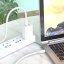 Кабель для зарядки Type-C-Type-C Hoco X 3A 60W 1м - силиконовый - белый