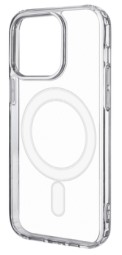 Накладка для iPhone 15 Pro Max силикон c MagSafe Clear Case прозрачный