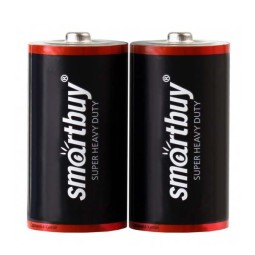 Батарейка солевая Smartbuy R20/2B (24/288) SBBZ-D02S