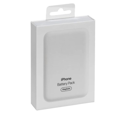 Внешний аккумулятор Nobrand для Apple, MagSafe Battery-Pack для iPhone 12/13/14, белый