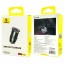 Автомобильное заряд. устр. Baseus Circular Metal 1USB/1C 30W CCALL-BS0S серебристое