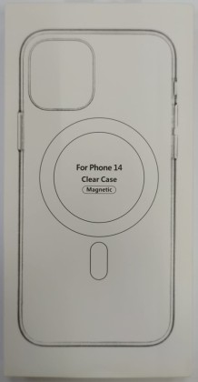 Накладка для iPhone 14 силикон MagSafe Clear Case