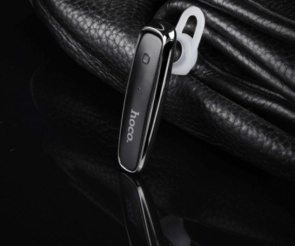 Bluetooth-гарнитура Hoco E5 BT4.1/55mAh/4ч черная