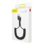 Usb Кабель-зарядка Lightning Baseus Elastic витой кабель, 2A, 1м, черный.