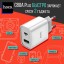 Сетевое зарядное устройство Hoco C80A Plus с шнуром Type-C на Type-C 1USB/1С PD3.0/QC3.0 20W/18W белое