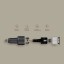 Автомобильное зарядное устройство Xiaomi Fast Car Charger 100W 1USB/1USB-C черное