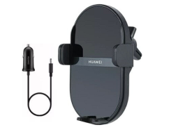 Держатель c беспроводной зарядкой в воздуховод Huawei CK030 50W черный