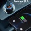 Автомобильное зарядное устройство - Baseus Golden Contactor Pro Dual Quick Charger 2USB 40вт - синее