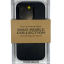 Накладка для iPhone 15 Pro Max KDoo - кожаная черная - Премиум серия