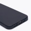 Накладка для iPhone 15 Pro Max KDoo - кожаная черная - Премиум серия