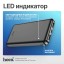 Повербанк Hoco Super Charge J-100 10000мА/ч 2USB 2.1A черный - ультра тонкий