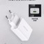 Cетевое зарядное устройство для android Borofone BA21A, с шнуром Type-C, 1USB/2.1A, белое