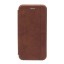 Чехол-книжка Samsung Galaxy S21 Ultra Fashion Case кожаная боковая бордовая