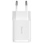 Зарядный блок для смартфона Baseus Compact 10.5W, 2хUSB, белое