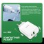 Сетевой зарядный блок питания - Hoco Fast Charge C-80A 1USB/1С PD/QC3.0 3A 20Вт- белое