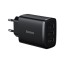 Сетевое зарядное устройство Baseus Compact 17W 3-порта 3хUSB, черное, быстрая зарядка.
