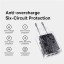 Сетевое зарядное устройство Baseus Compact 17W, 3USB-порта, белое