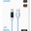 Usb Кабель-зарядка Type-C Maxco MS05C 66W 1.2м синий