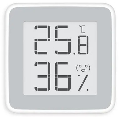 Метеостанция Xiaomi MiaoMiaoce Smart Hygrometer E-Ink Screen MHO-C201 белый