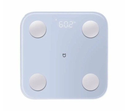 Весы напольные - Xiaomi "Mi Body Composition Scale" S400 MJTZC01YM - голубые