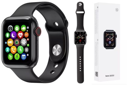 Смарт-часы Hoco Y1 Smart Watch 1.75"/320х385/230mAh/72ч/BT4.0 черные