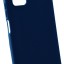 Накладка для Huawei Honor 30S Silicone cover синяя