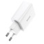Сетевое зарядное устройство с Type C, скоростная зарядка Baseus Speed Mini 1C 3A/20W, белое
